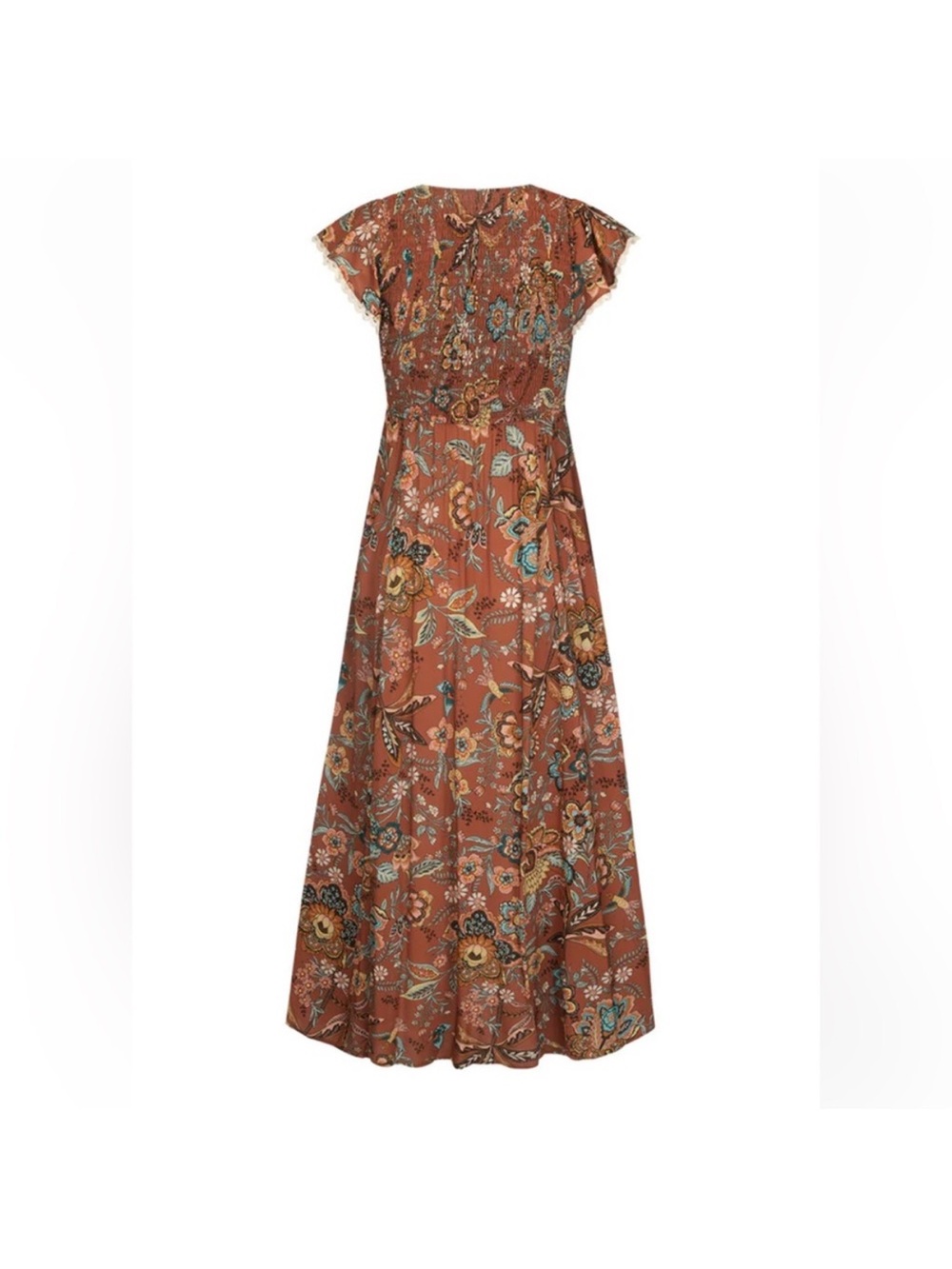 Spell Mojave Lily shirred maxi dress 🕊️ - Picture 5 of 10